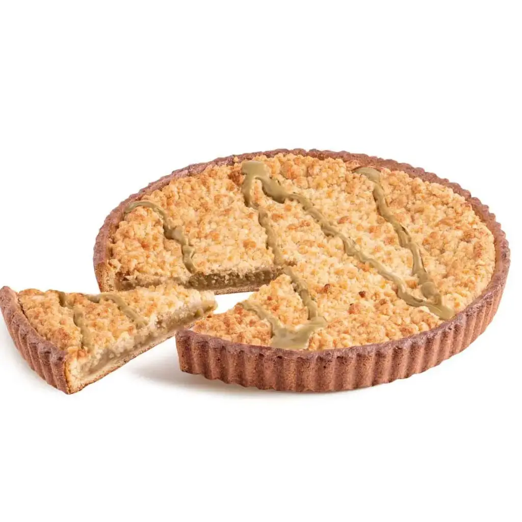 PISTACHIO CRUMBLE CAKE 1200gr.-PRECUT. 14 POR.(DF)   