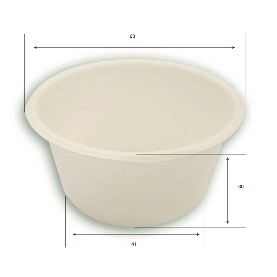 COPPETTA TONDA POLPA 60ML 100PZ(SDG)