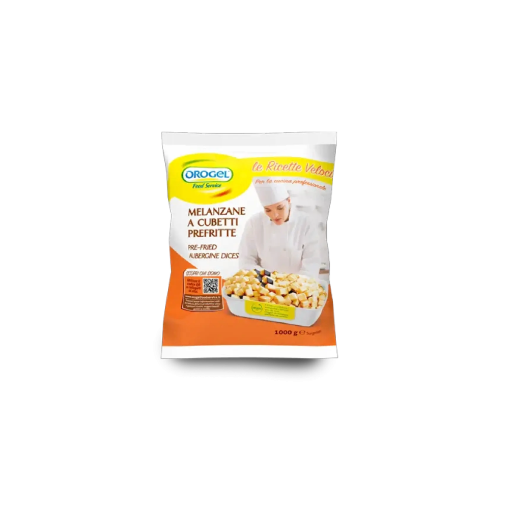 MELANZANE CUBO PREFRITTE 4PZX1KG(OR)