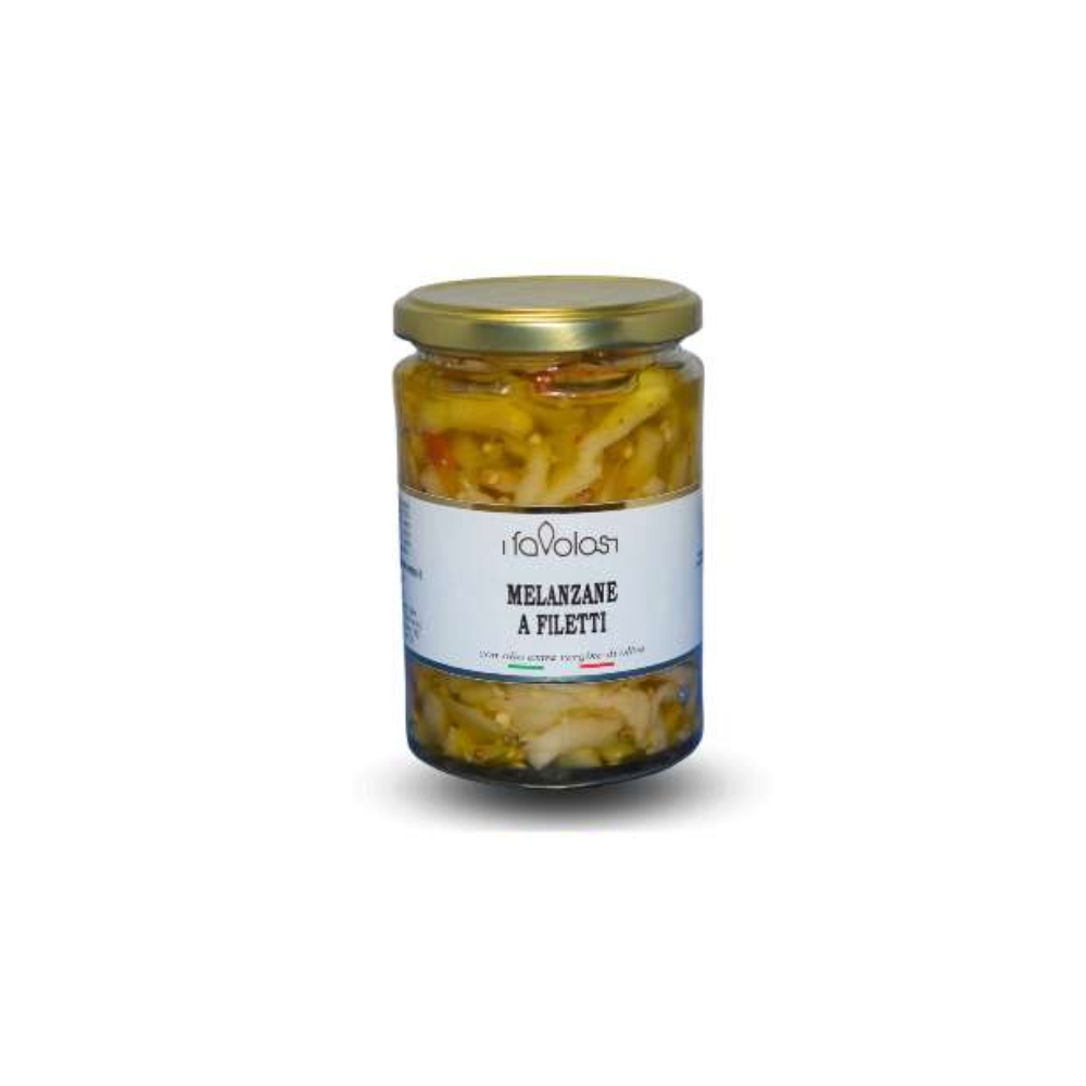 MELANZANE A FILETTI IN E.V.O 6PZX314GR(CU)
