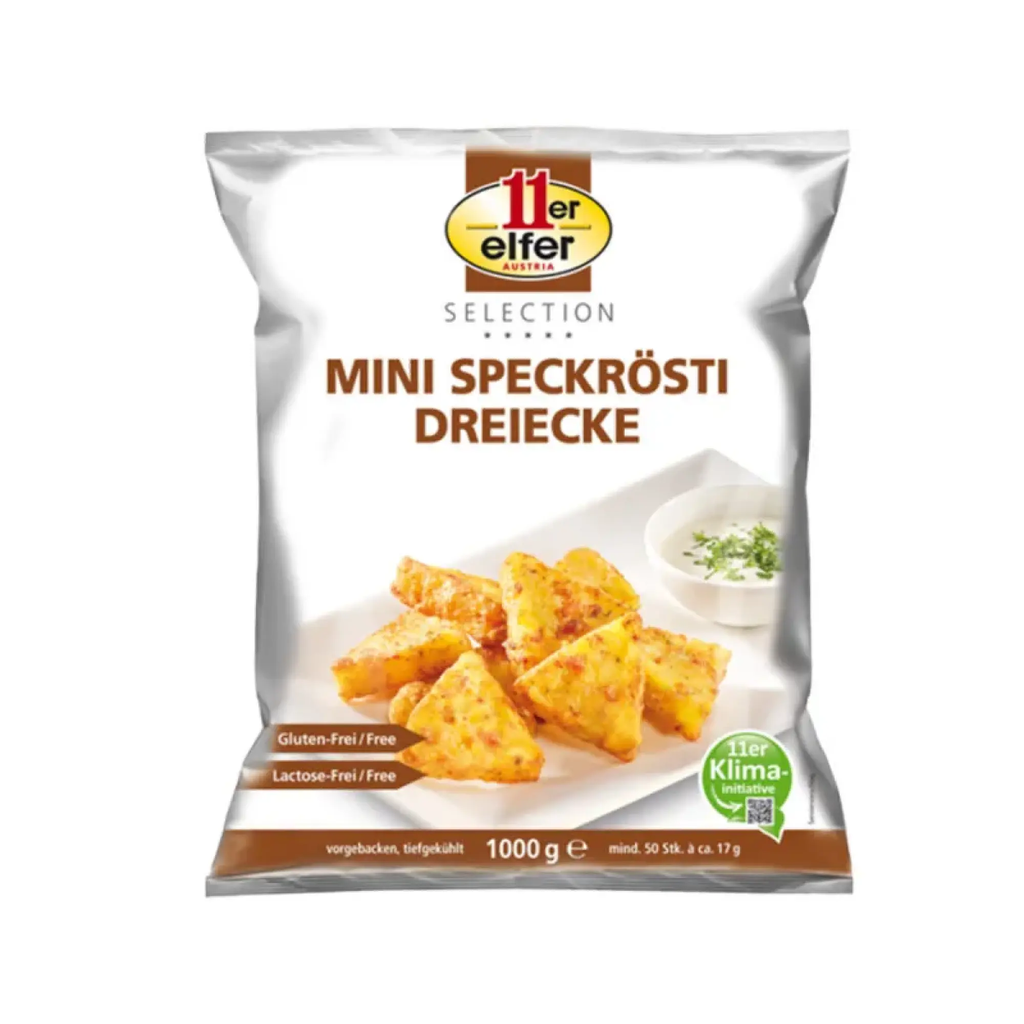 MINI ROSTINI TRIANGOLI ALLO SPECK 4PZX1KGX18GR(11)