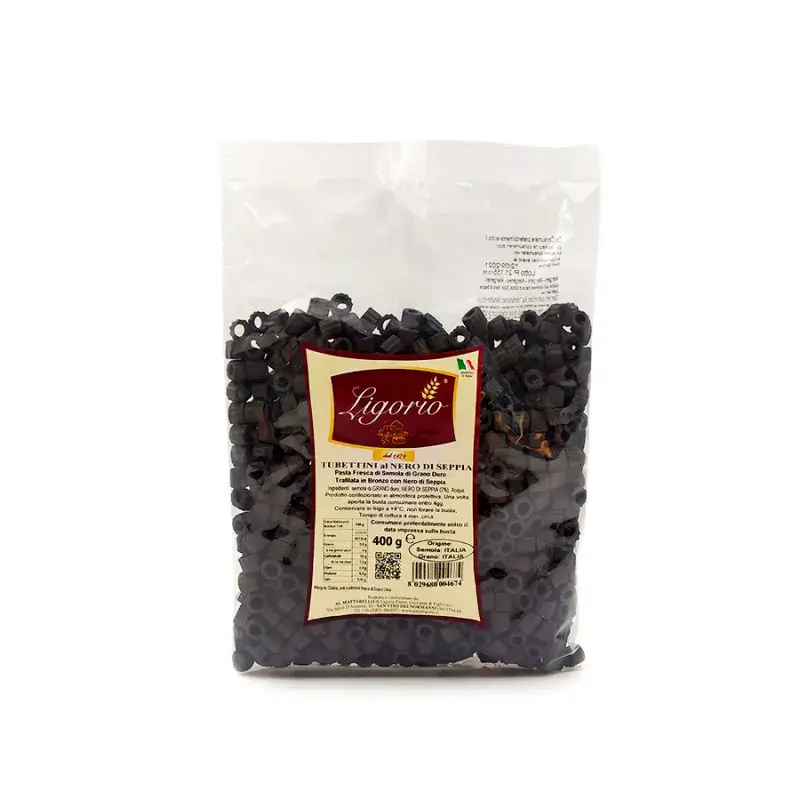 TUBETTINI AL NERO DI SEPPIA 10PZX400GR(LI)