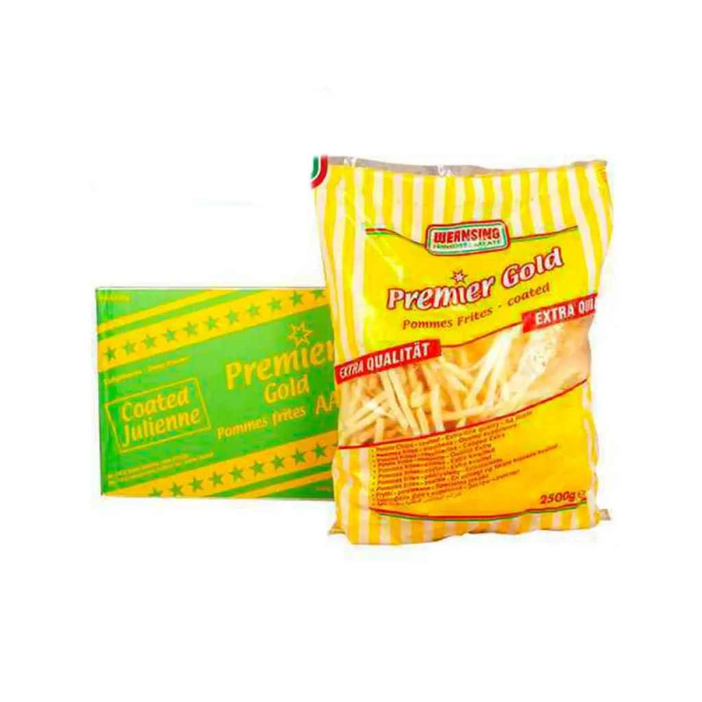 PATATE JULIENNE 7X7MM COATED 4PZX2,5KG(WE)