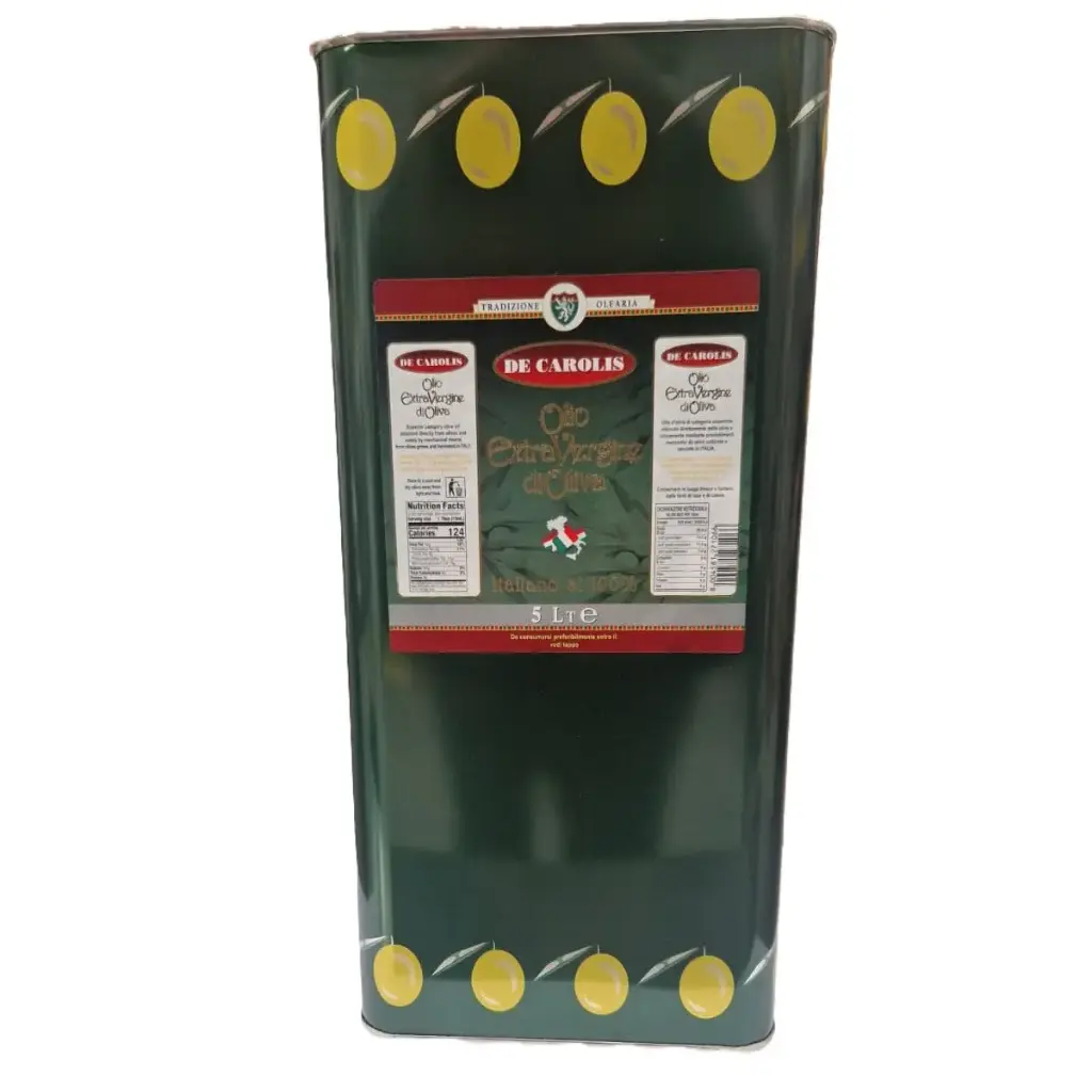 EXTRA VIRGIN OLIVE OIL CAN 5LT 100% ITALIAN (VEN)